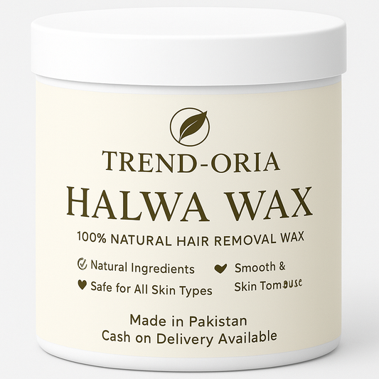 Trend-Oria Halwa Wax – 100% Natural Hair Removal Solution